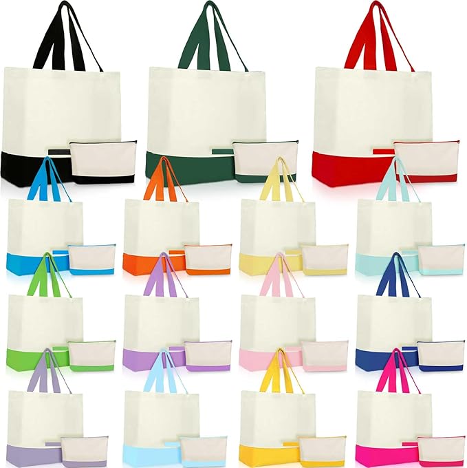 Design your own Tote Bag w/matching cosmetic bag