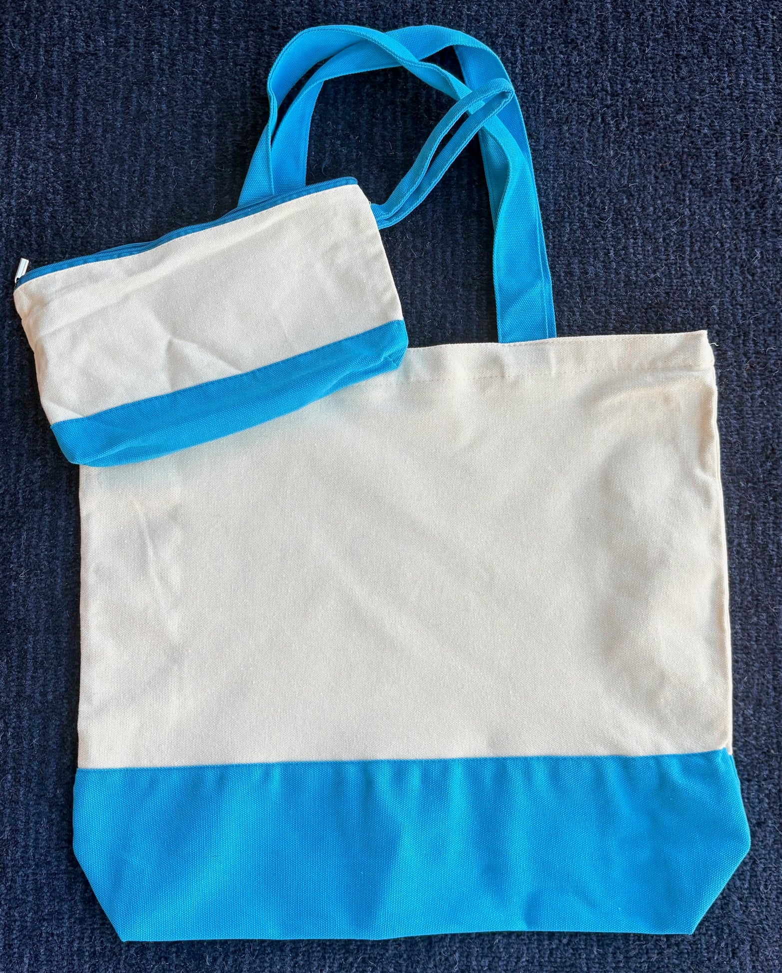 Design your own Tote Bag w/matching cosmetic bag