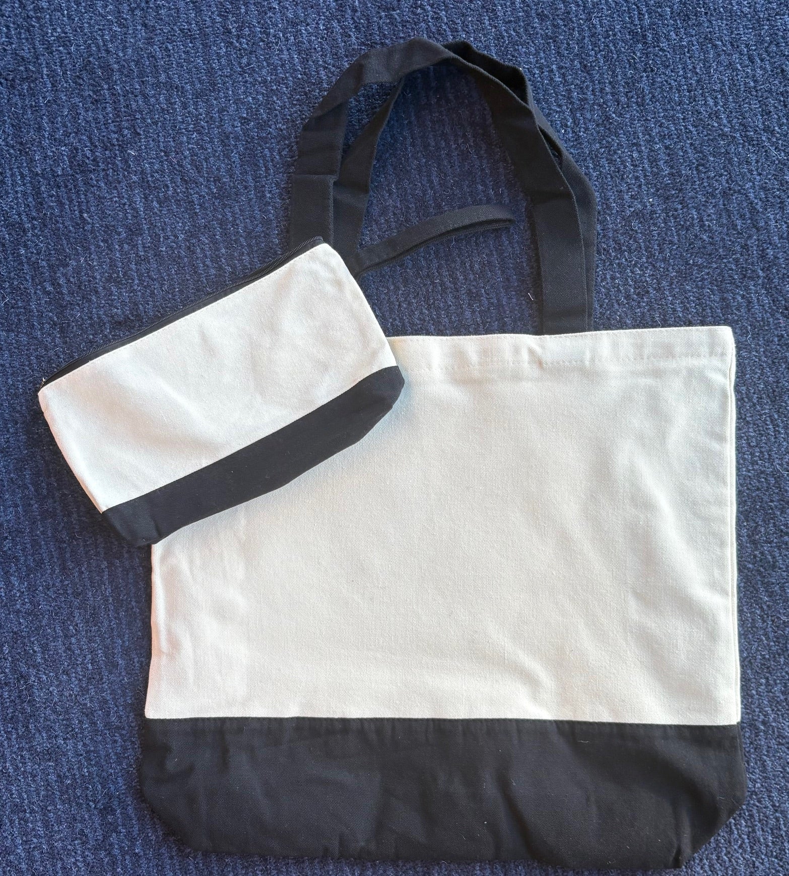 Design your own Tote Bag w/matching cosmetic bag