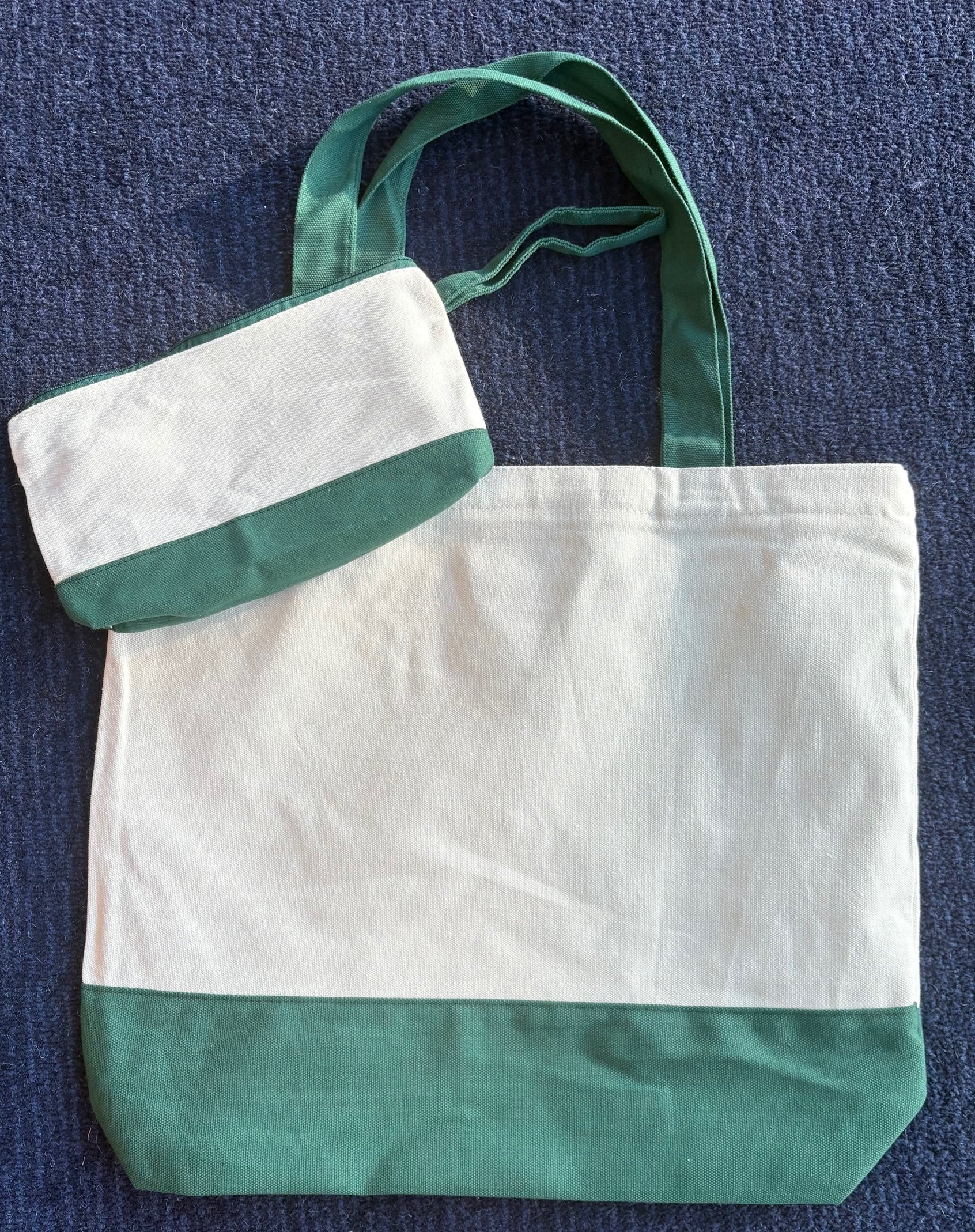Design your own Tote Bag w/matching cosmetic bag