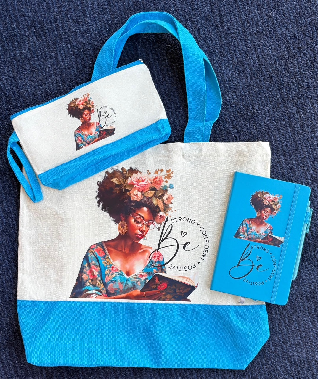 Tote Bag Bundle Positive Quotes
