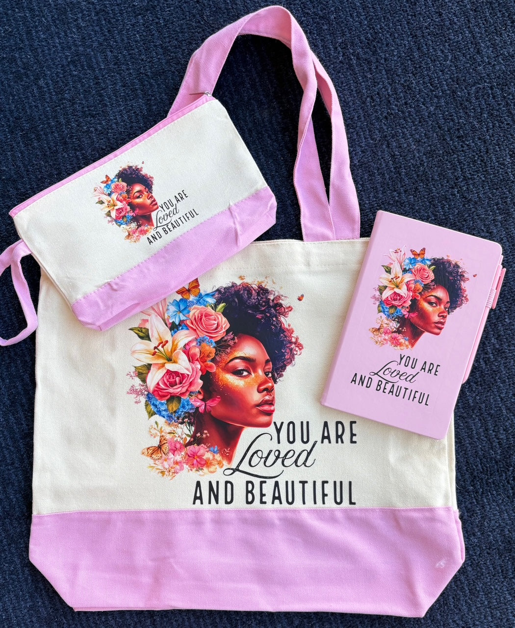 Tote Bag Bundle Positive Quotes