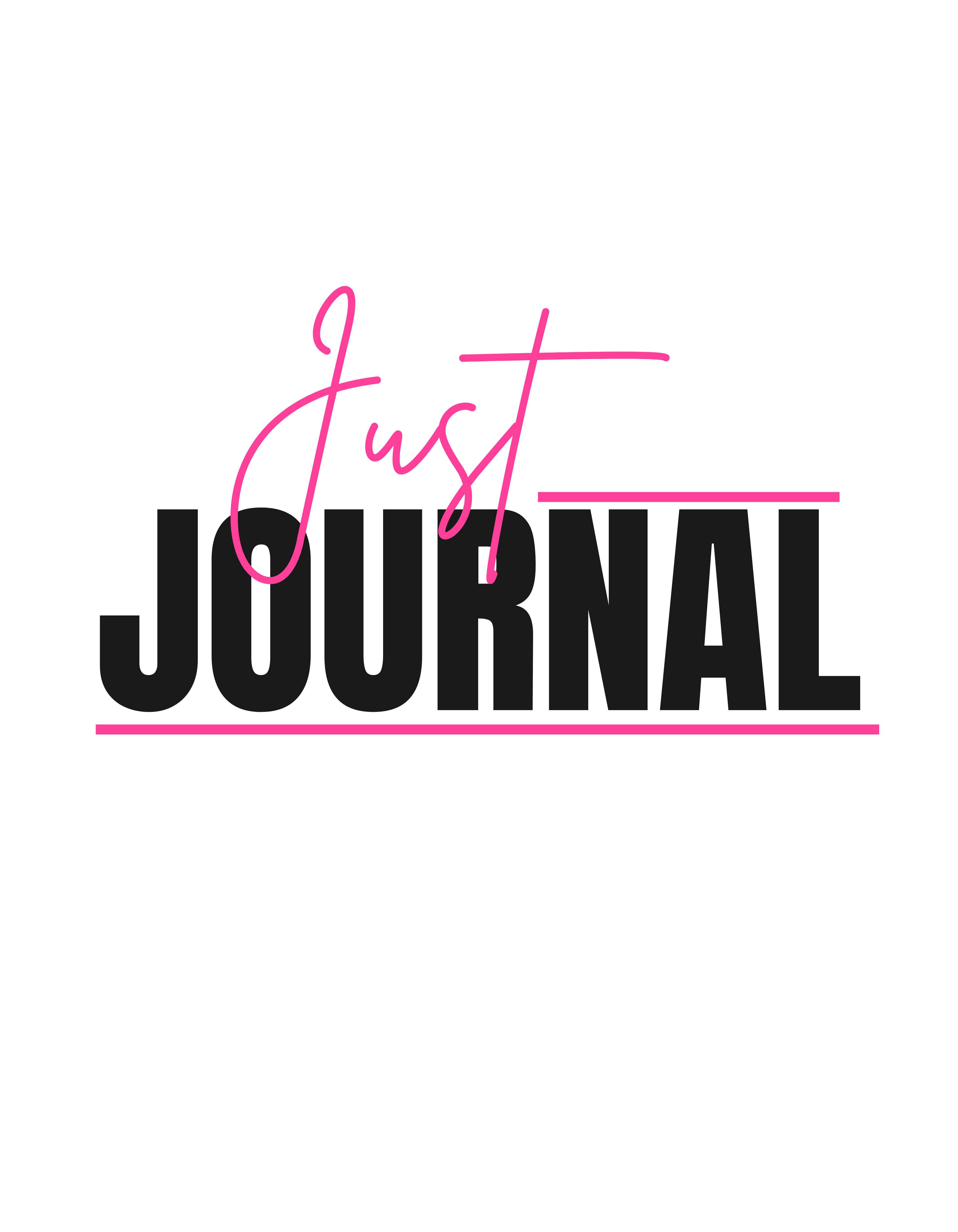 Just Journal t-shirt