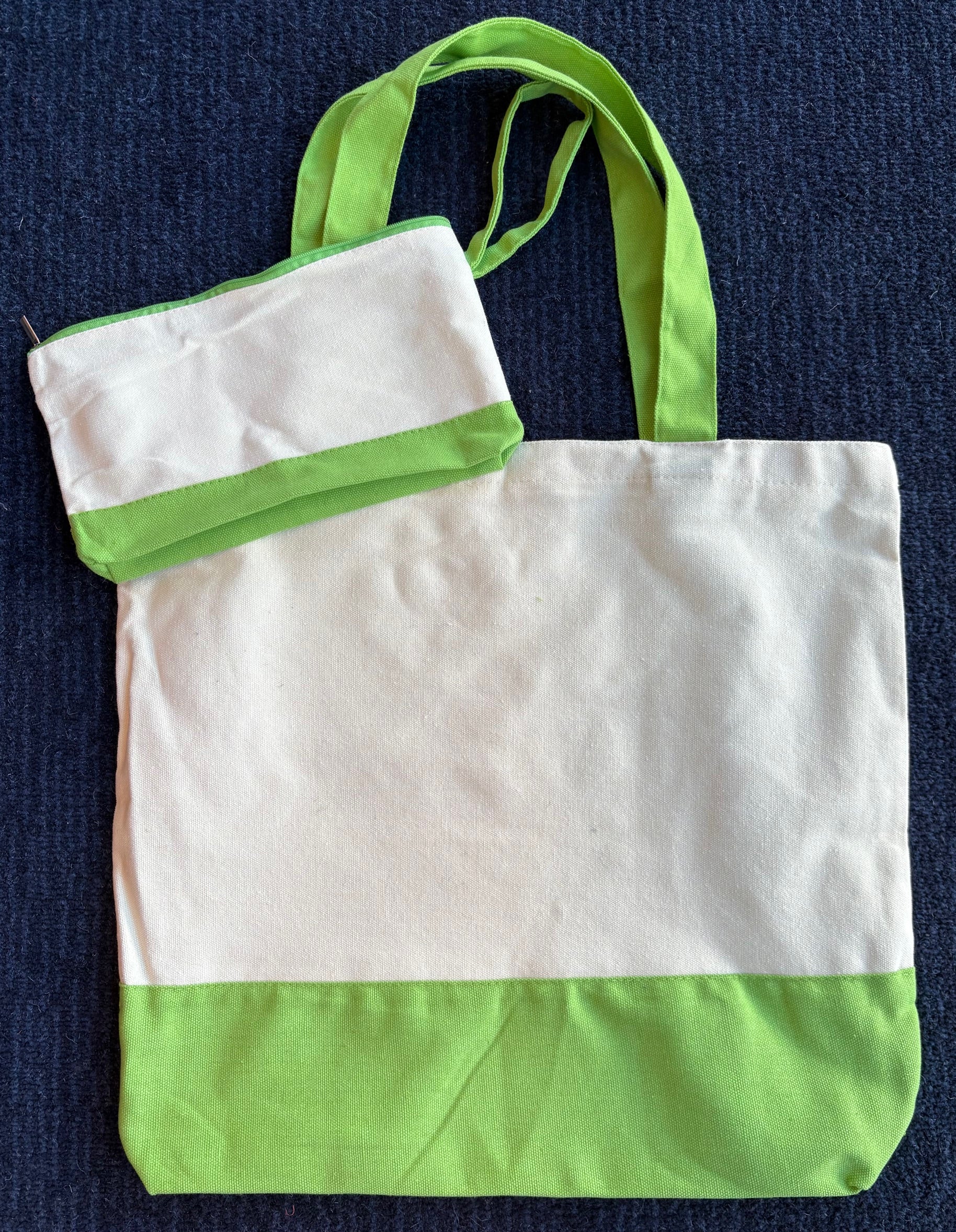 Design your own Tote Bag w/matching cosmetic bag