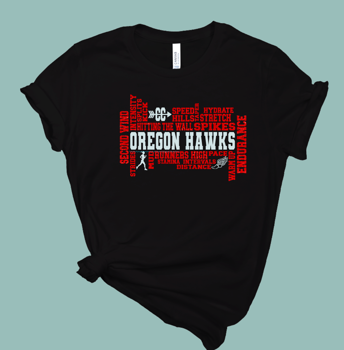 Oregon Hawks Cross Country Shirts