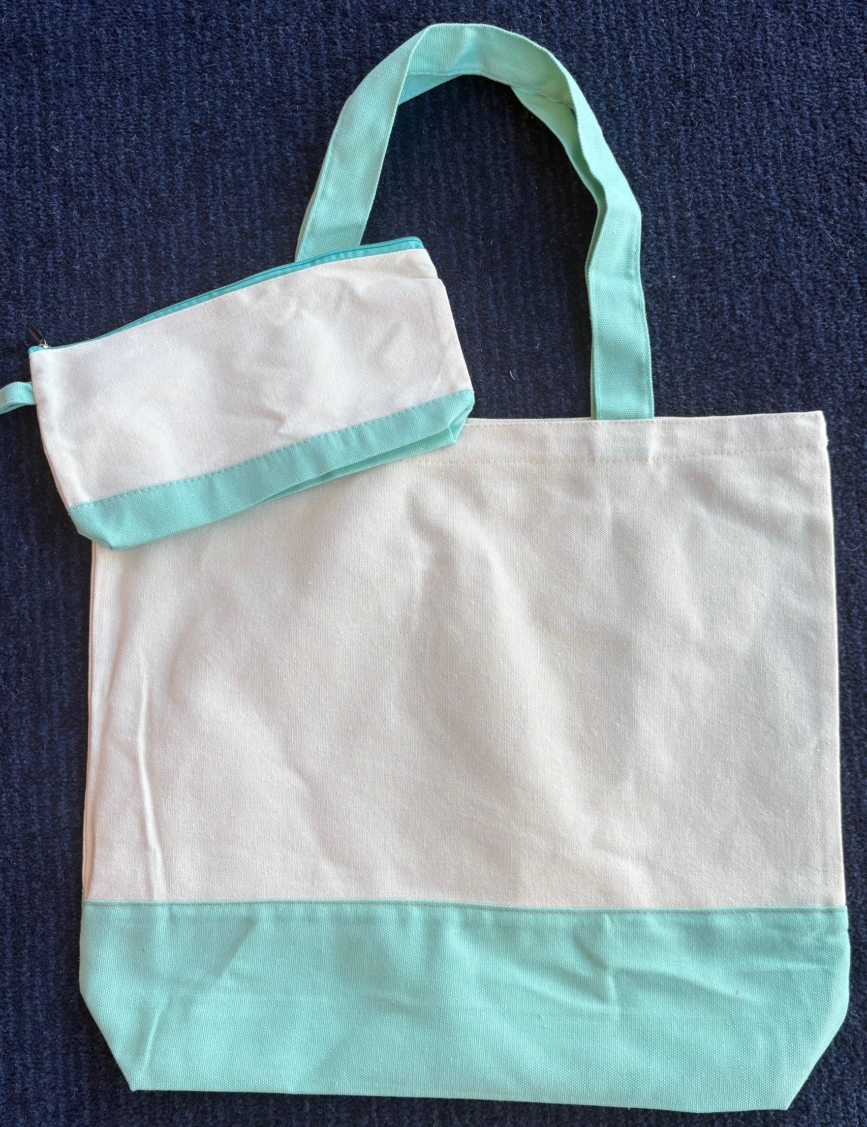 Design your own Tote Bag w/matching cosmetic bag