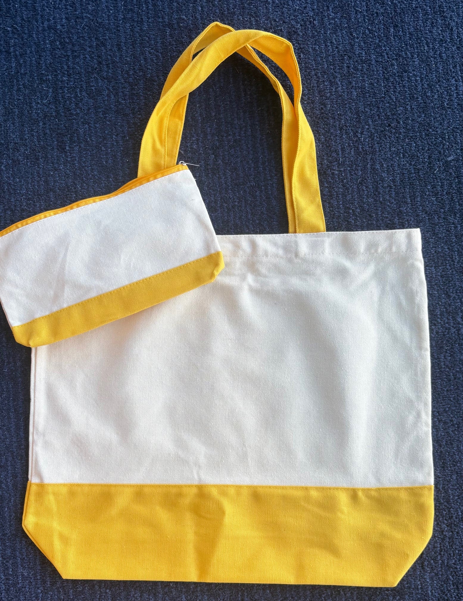 Design your own Tote Bag w/matching cosmetic bag