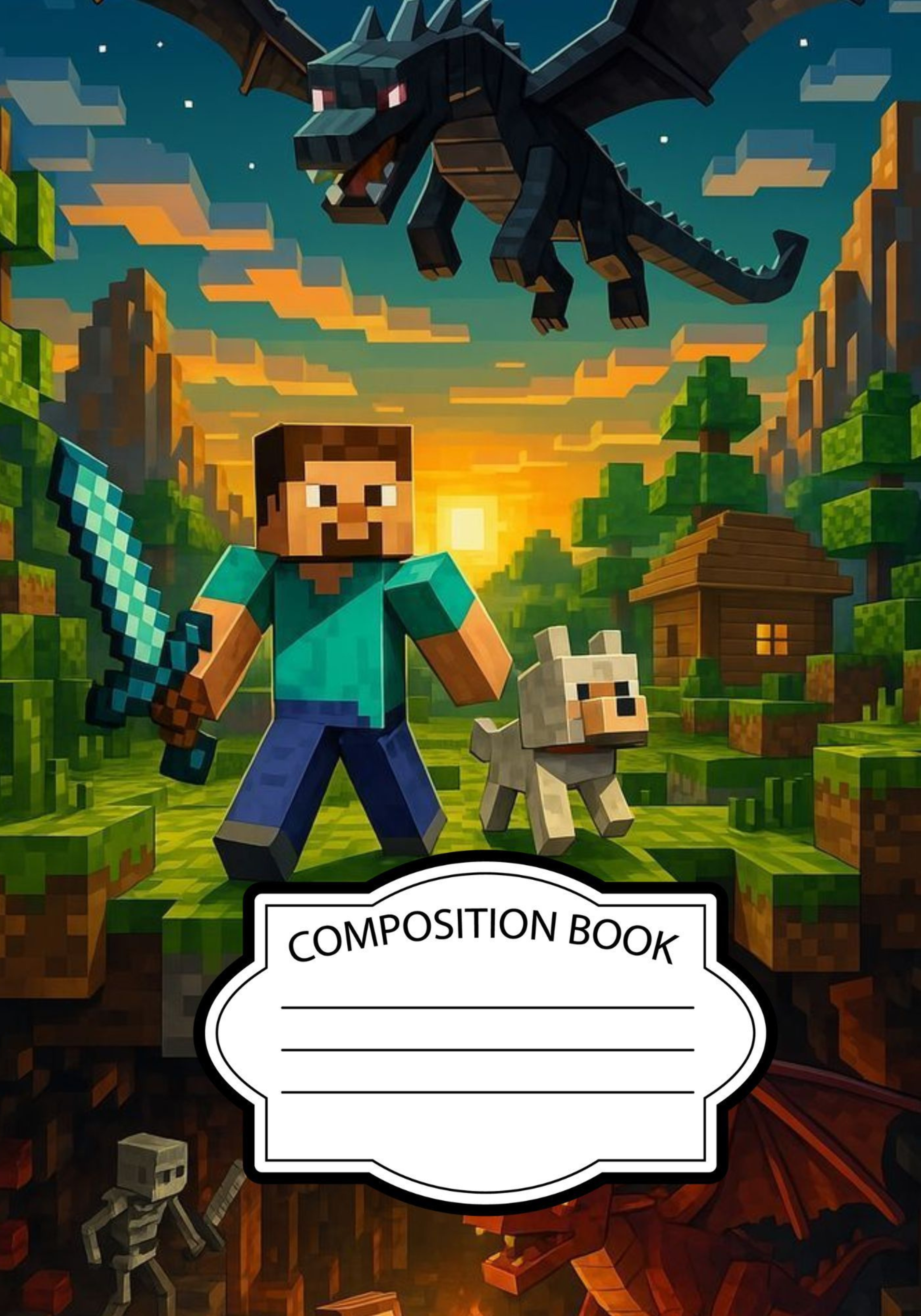 Character Composition books