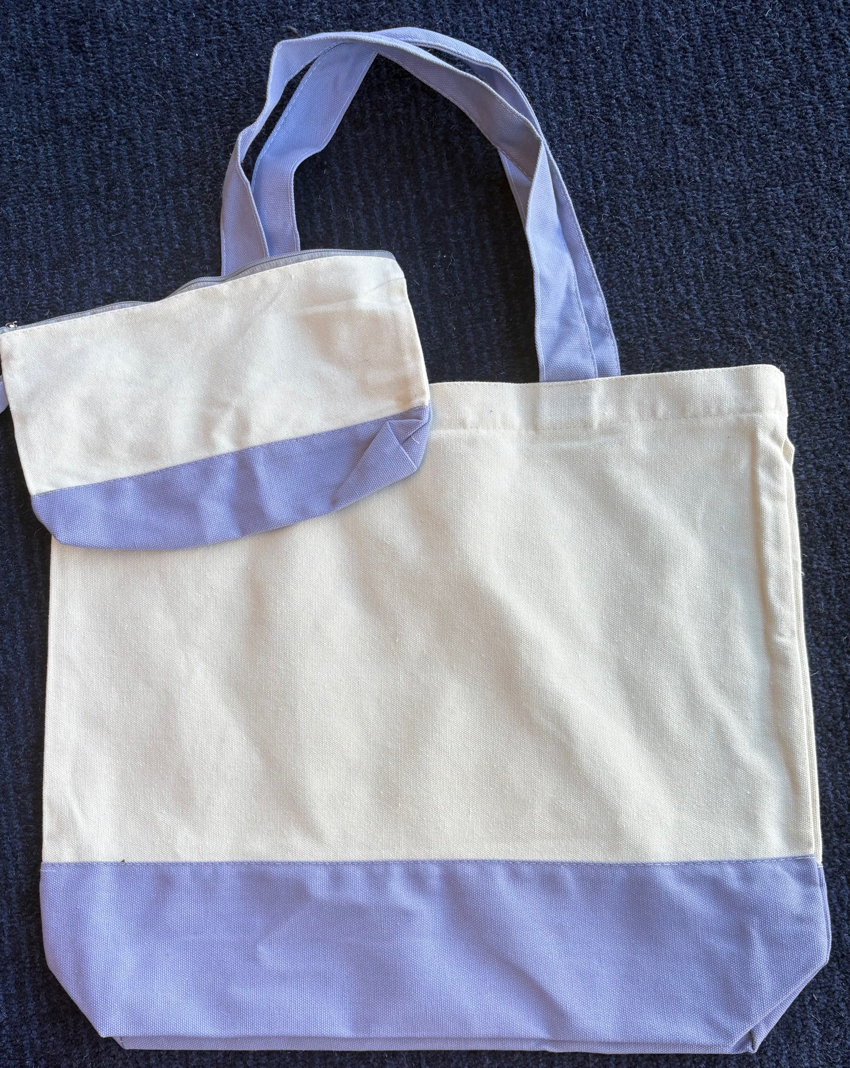 Design your own Tote Bag w/matching cosmetic bag