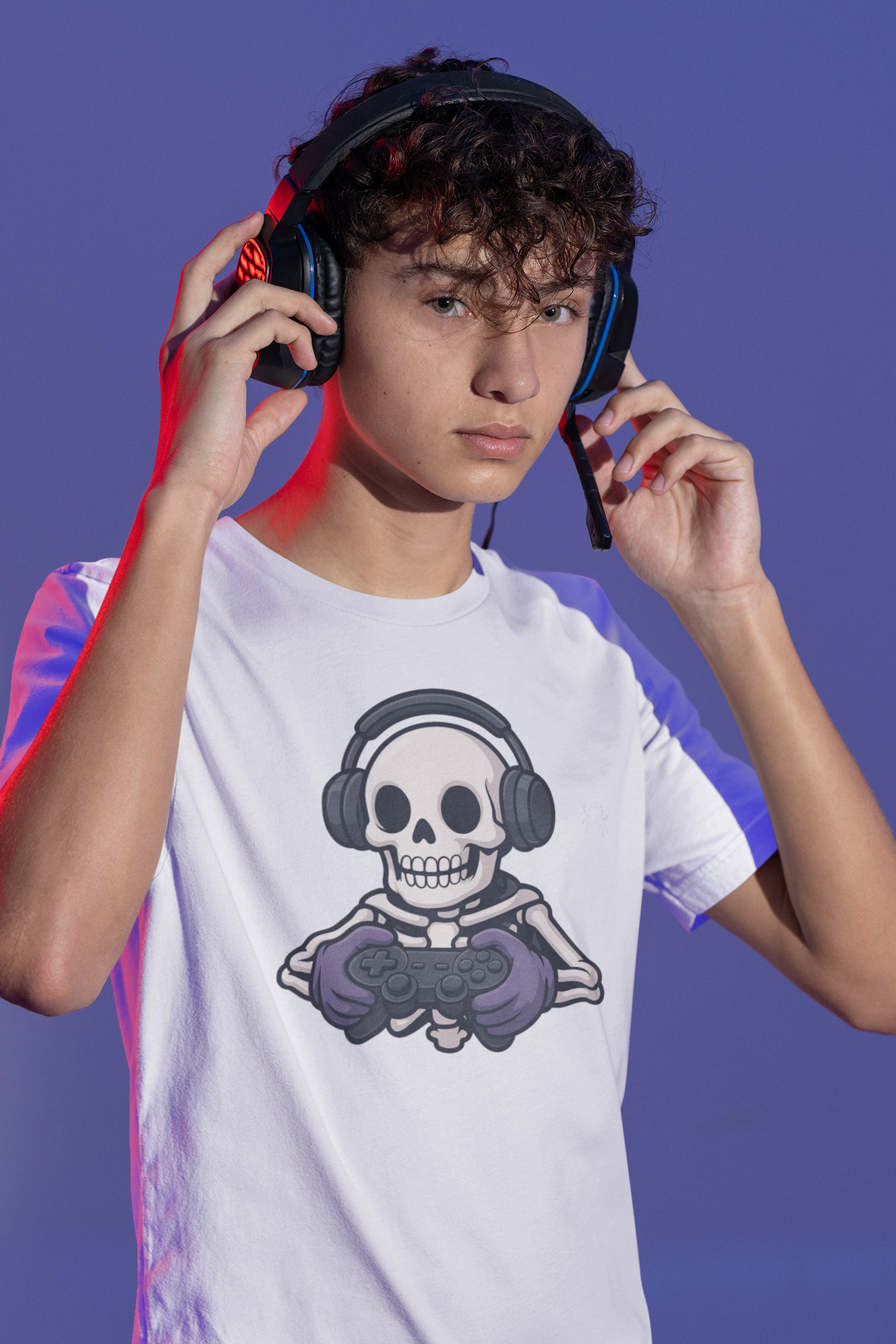 Skeleton Gamer | Mema's Custom Studio