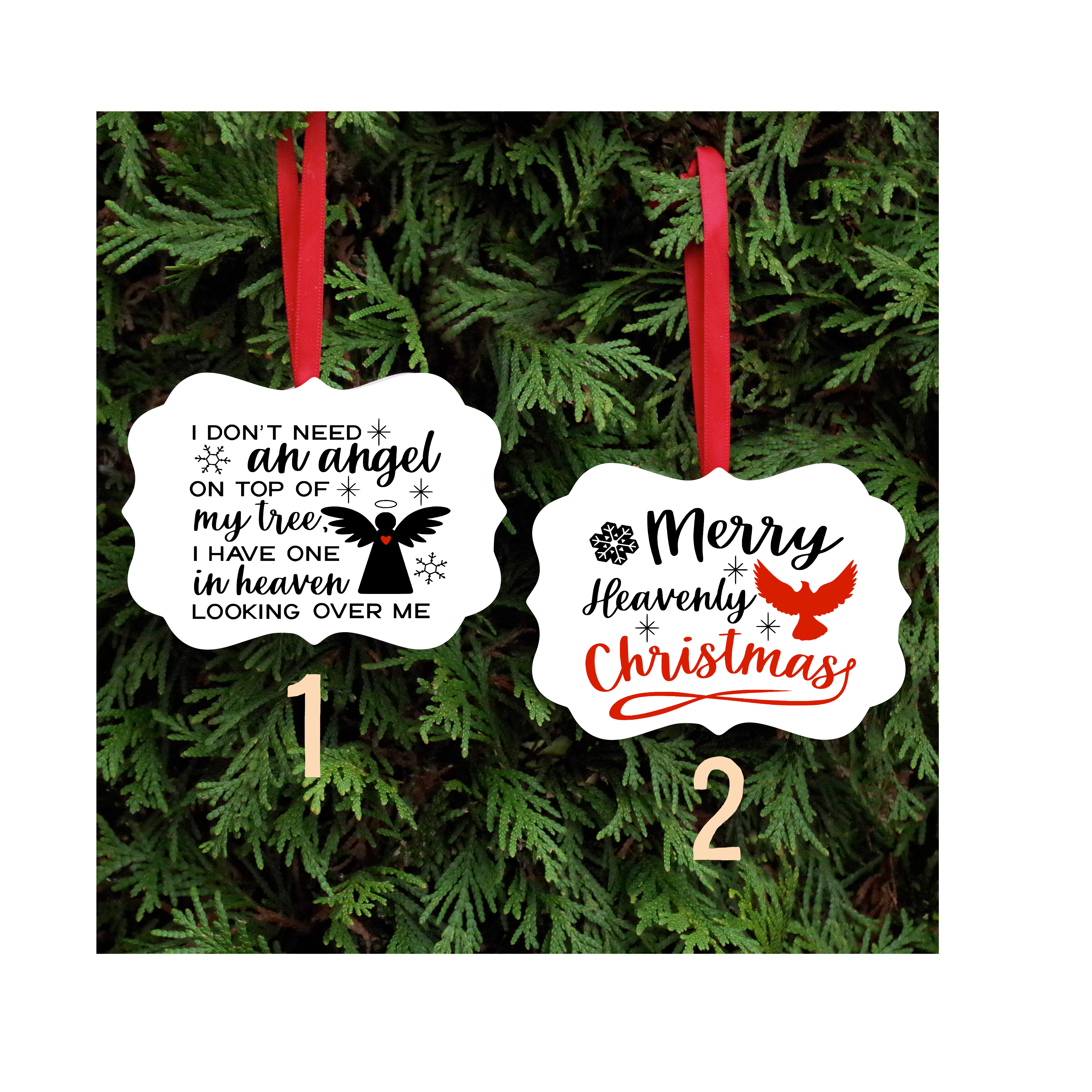 Christmas in Heaven Ornaments