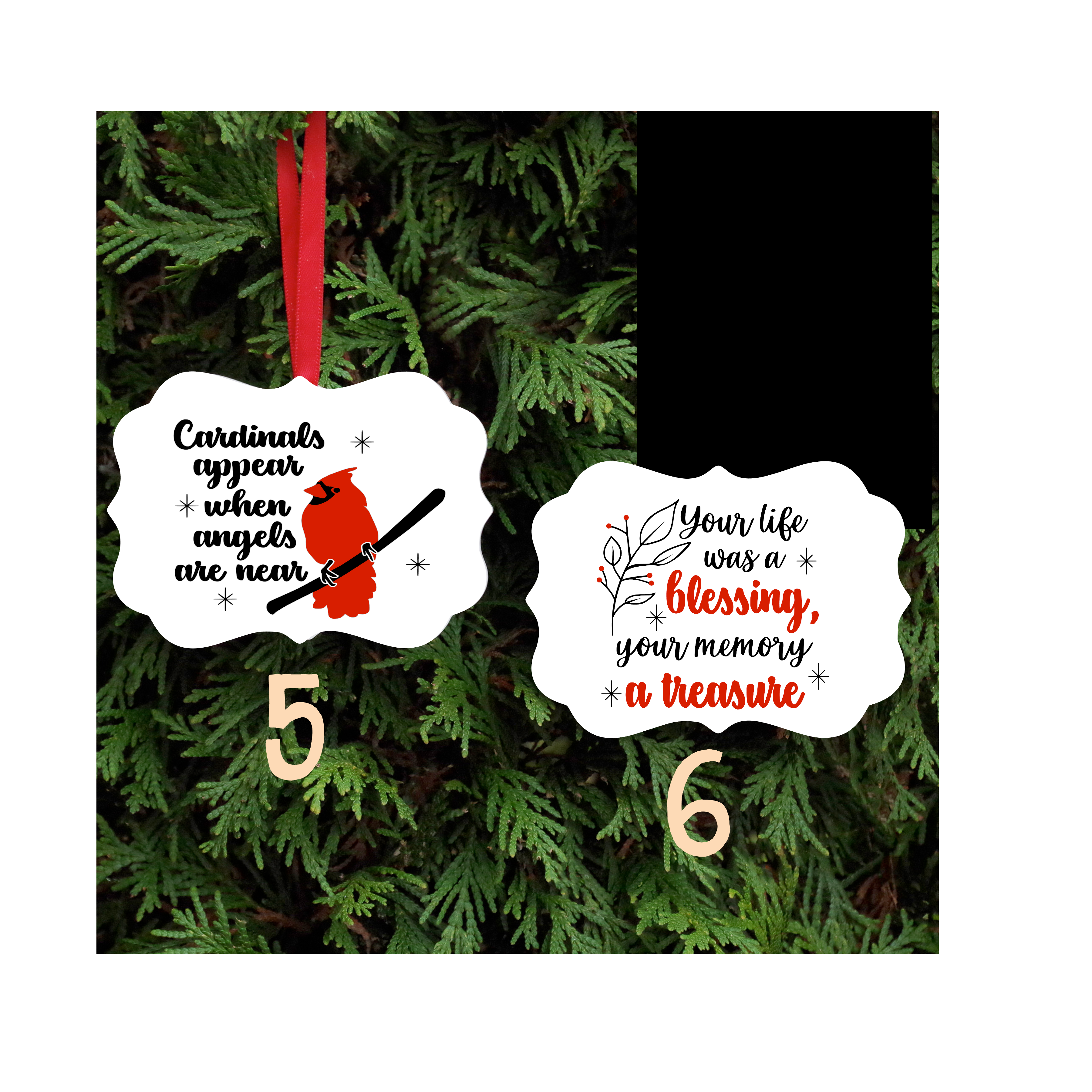Christmas in Heaven Ornaments