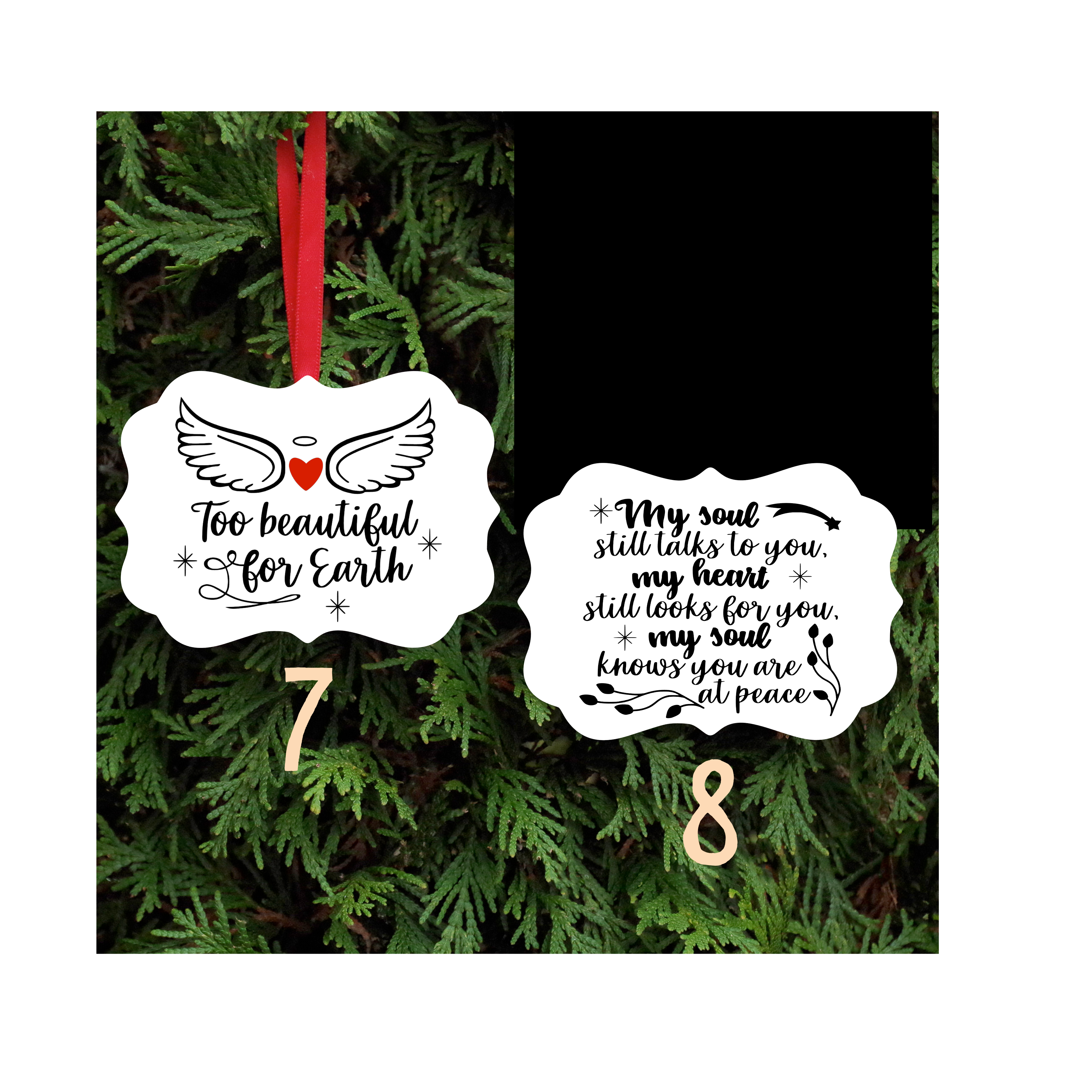 Christmas in Heaven Ornaments