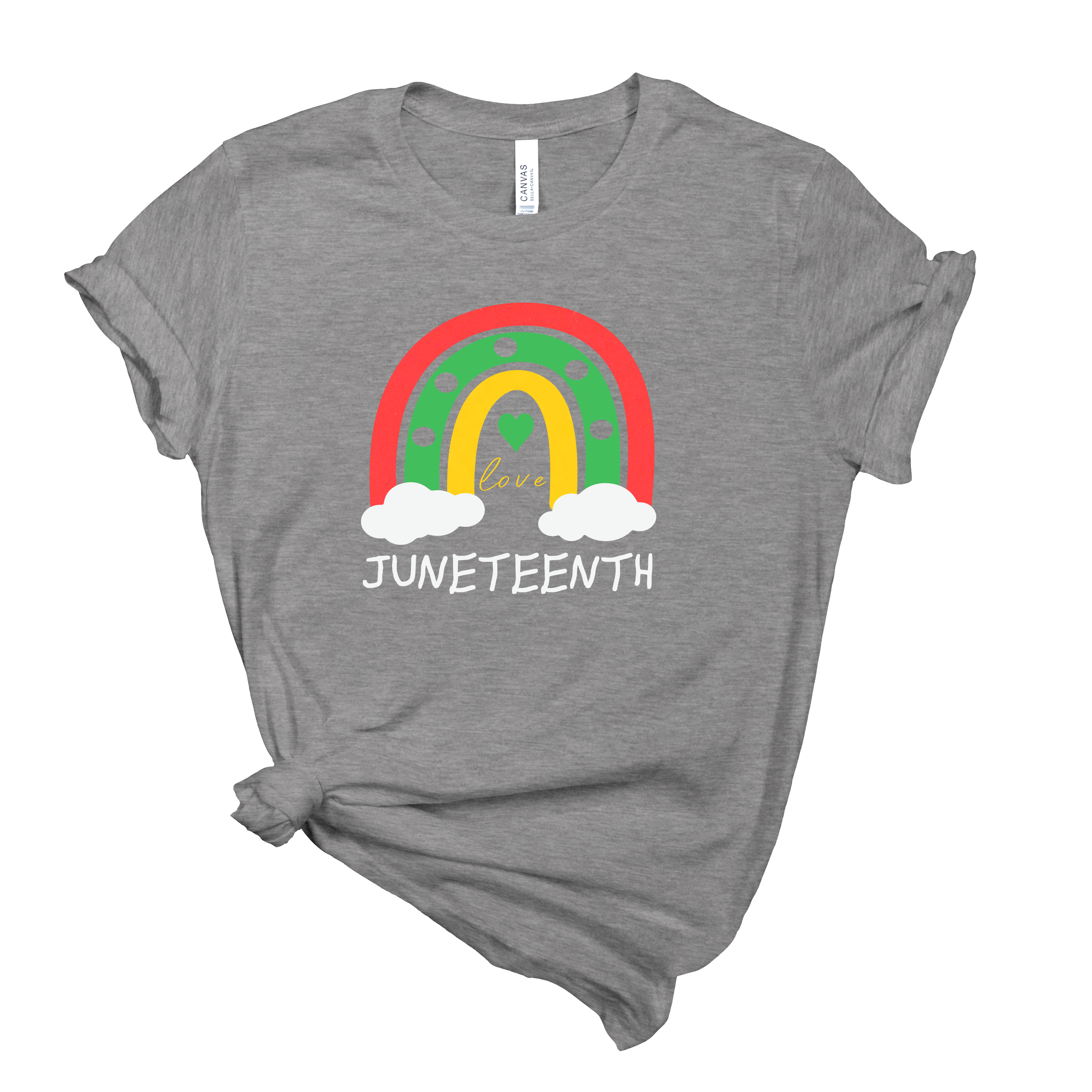 Juneteenth Rainbow T-Shirt | Mema's Custom Studio