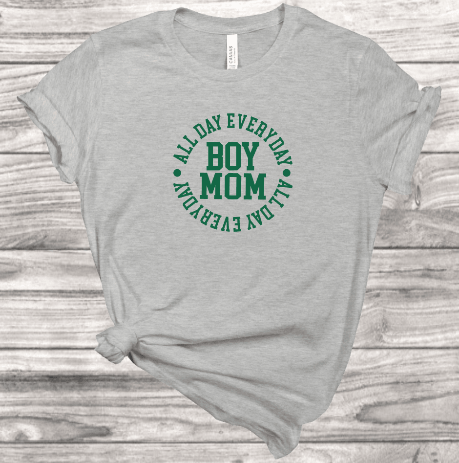 Boy Mom T-Shirt | Mema's Custom Studio - Mema's Custom Studio