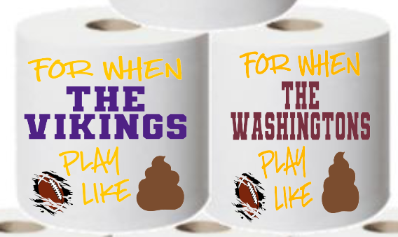 Football Toilet Paper Gift