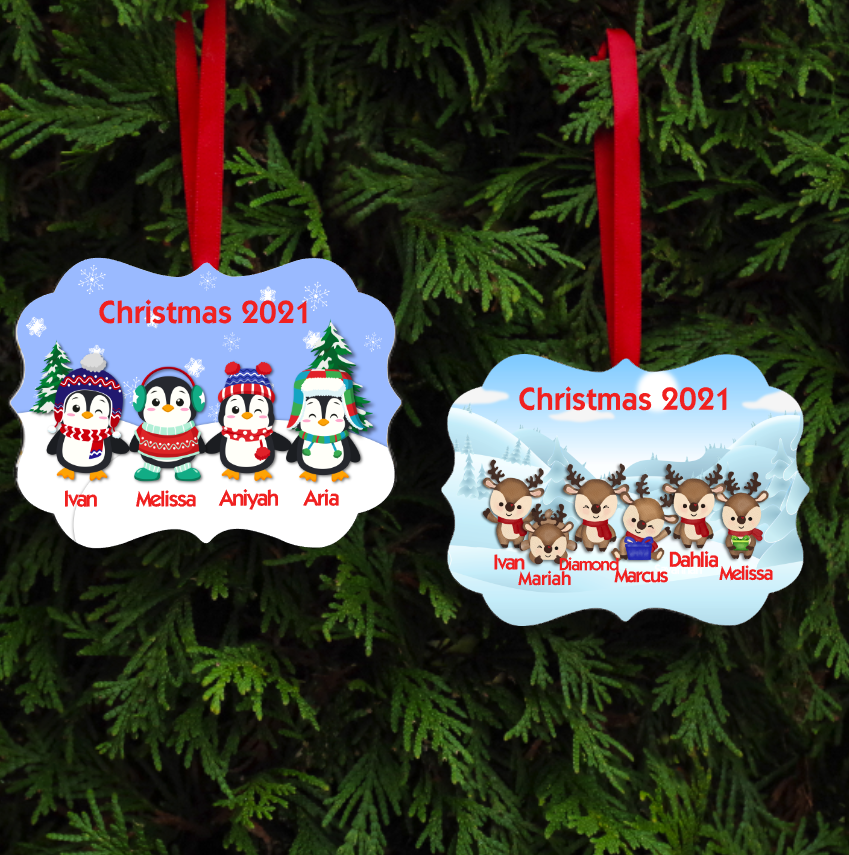 Various Family Ornaments