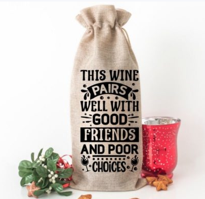 Christmas Wine Bag Volume 1 | Mema’s Custom Studio