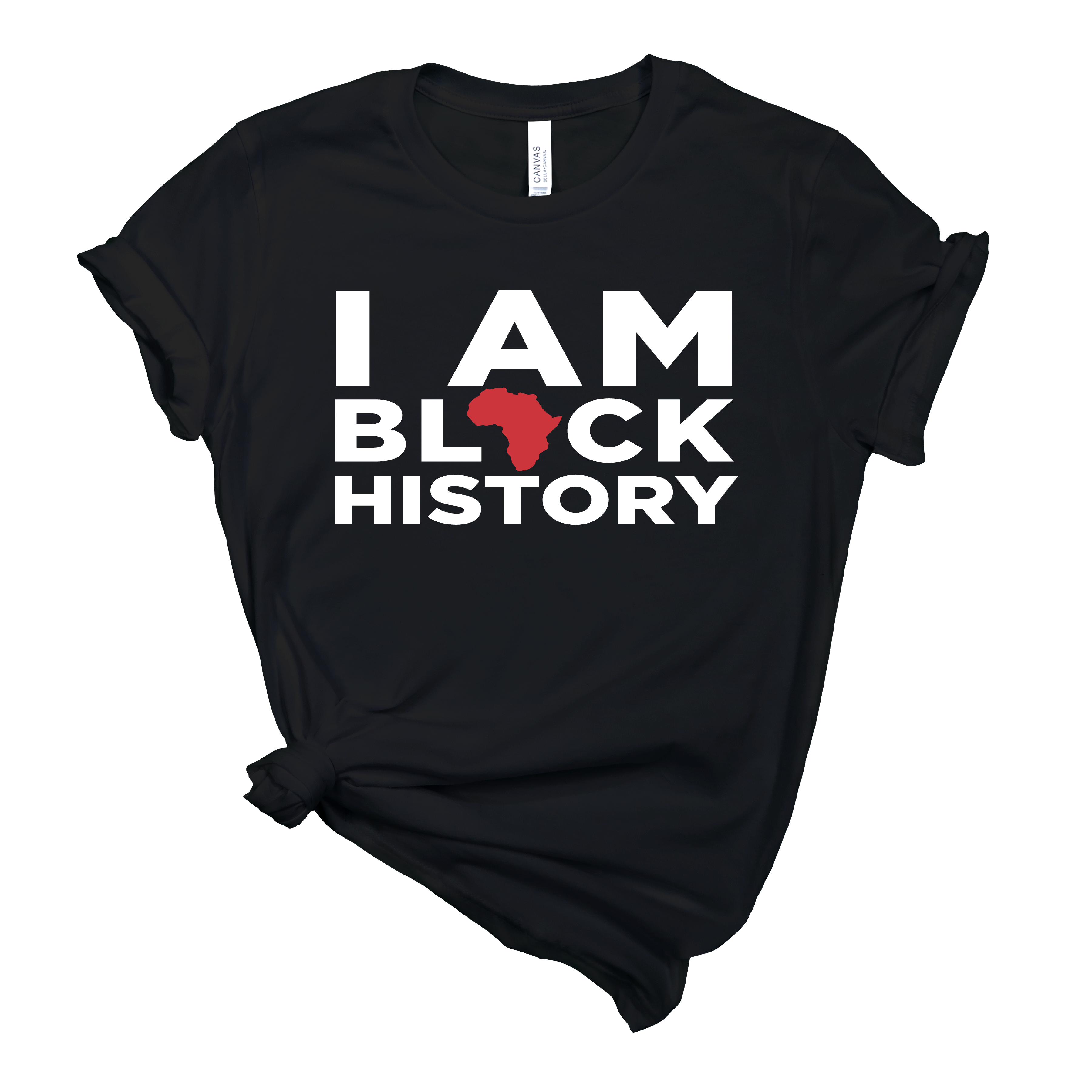 I Am Black History with state | Mema's Custom Studio
