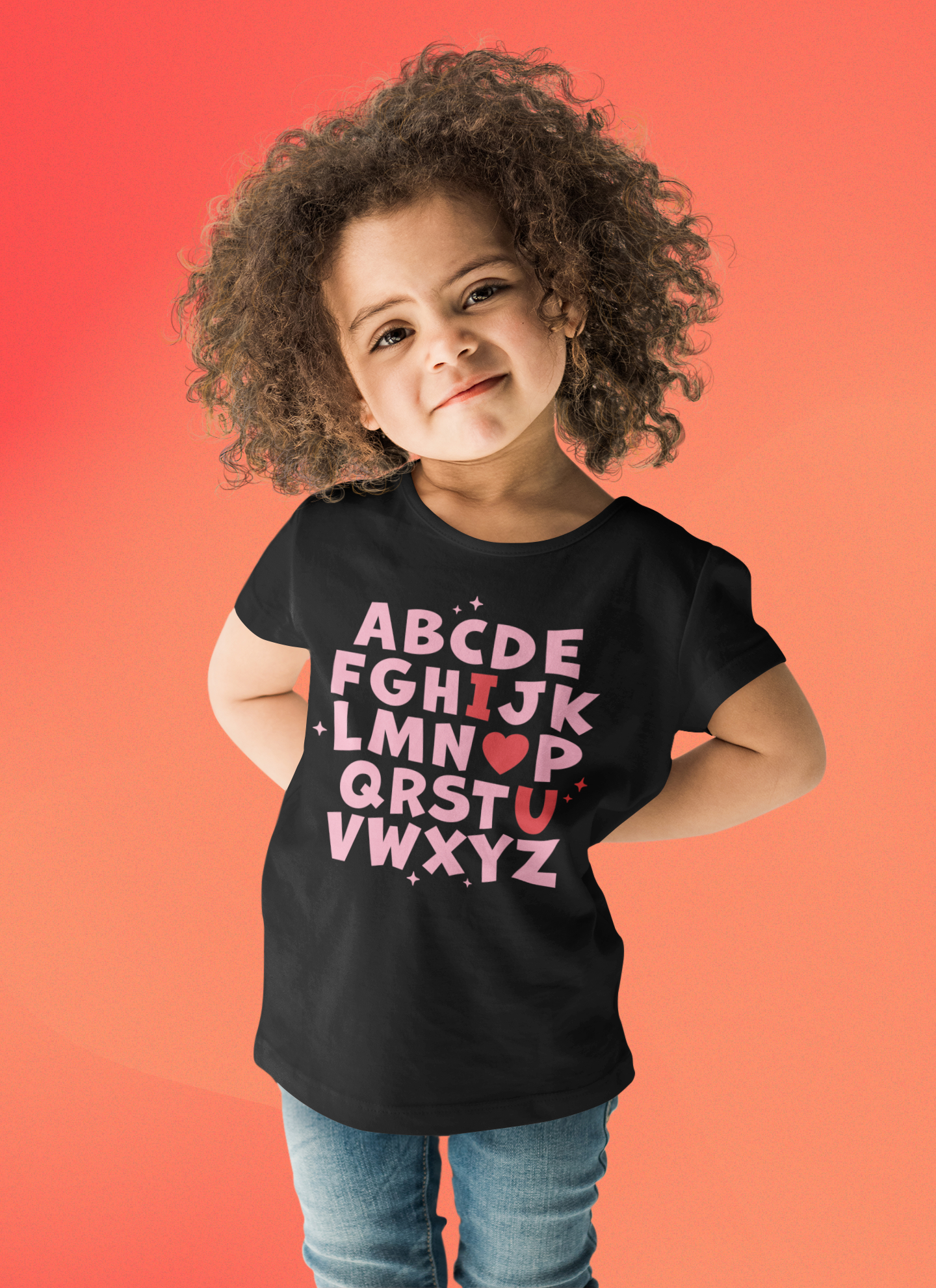 ABC I love you Shirt | Mema's Custom Studio