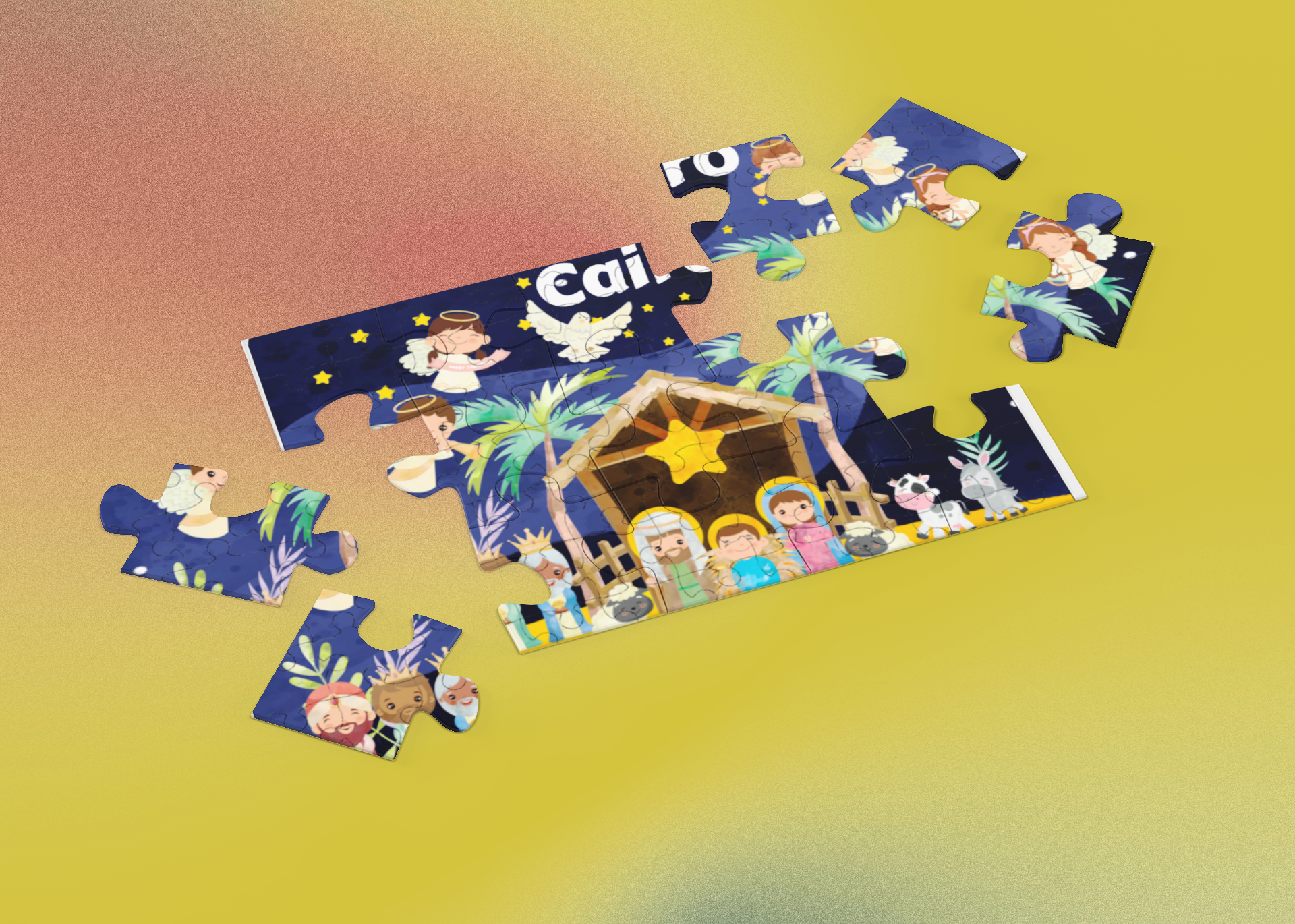 Christmas Nativity 1 Puzzle | Mema's Custom Studio