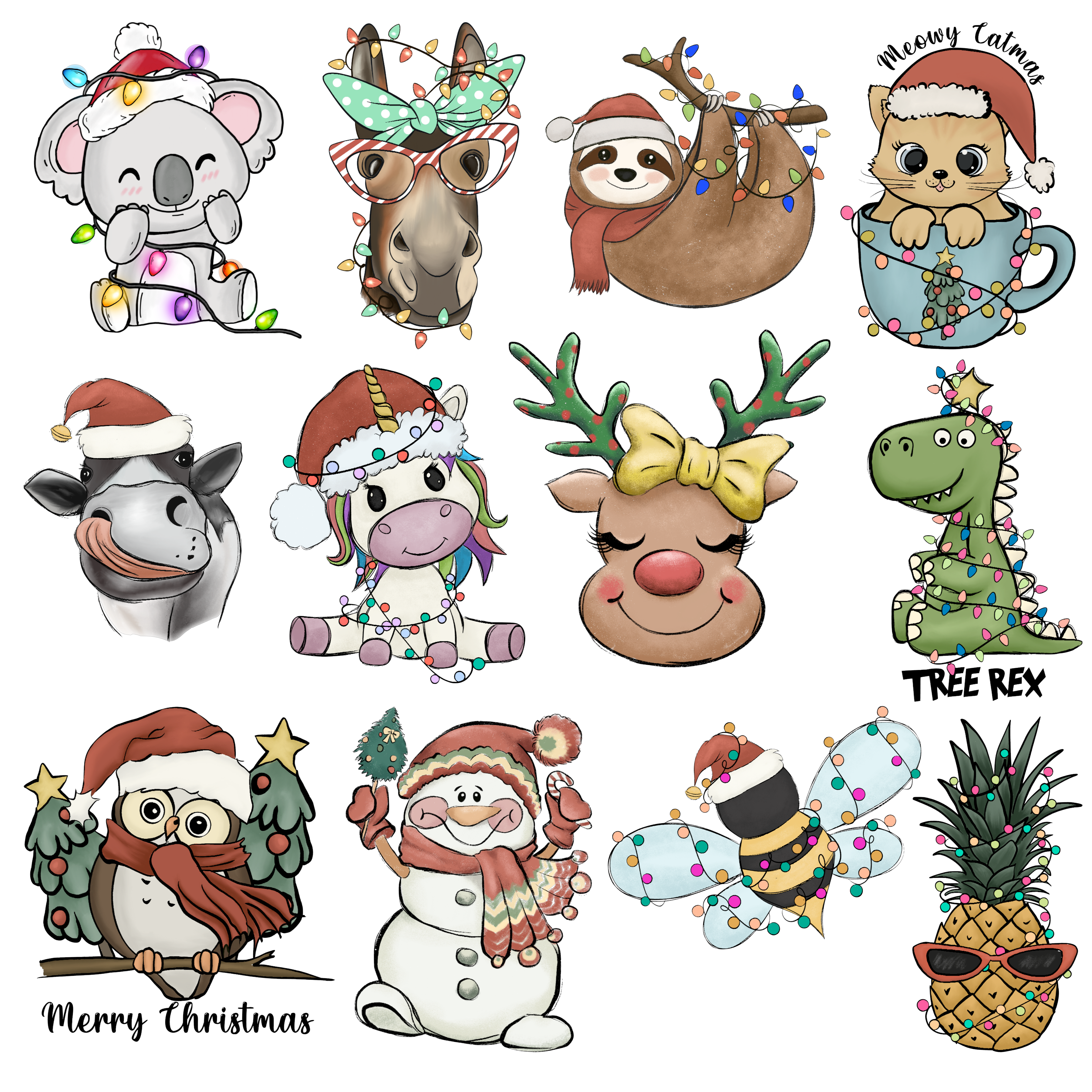 Christmas Pals Puzzles | Mema's Custom Studio