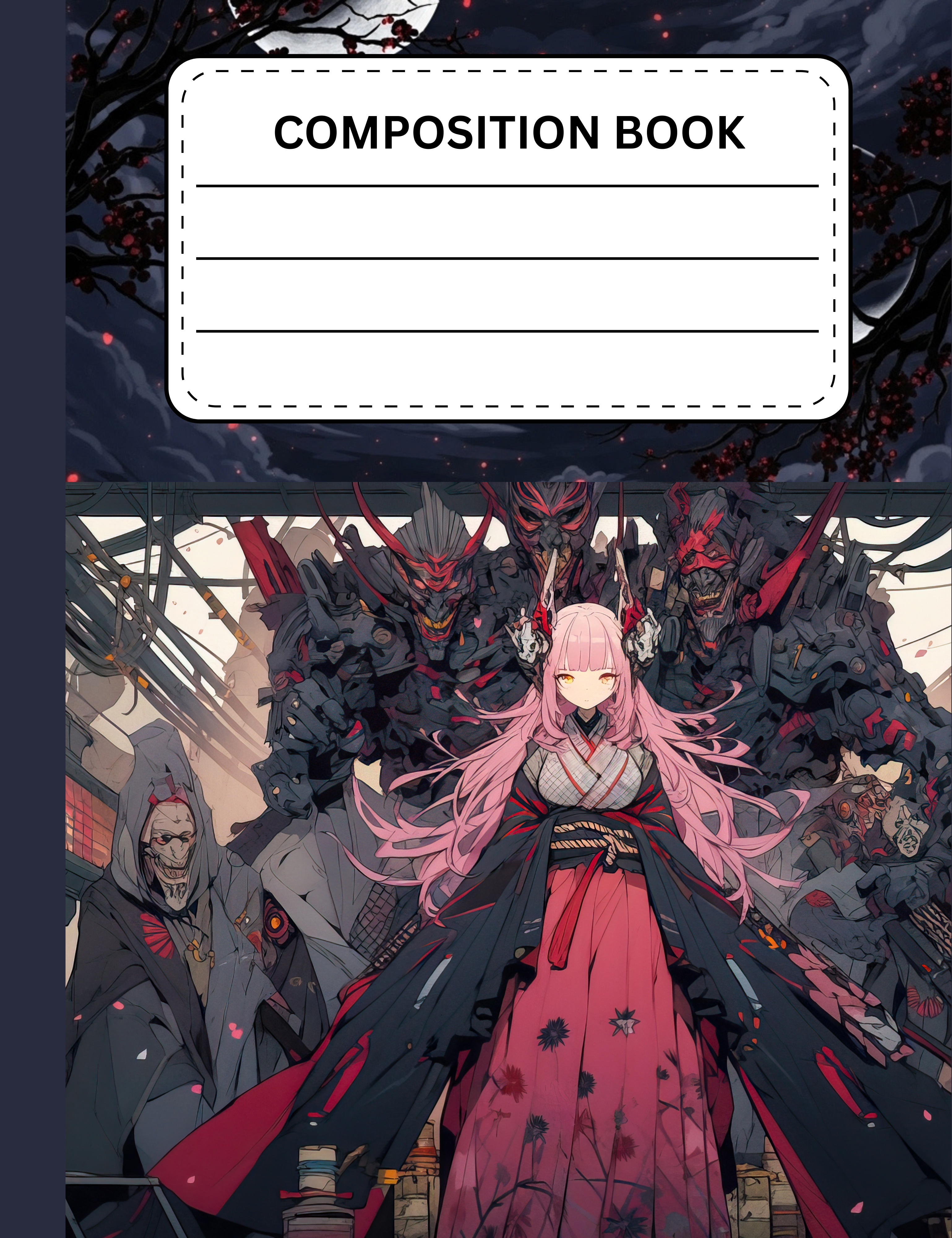 Character Composition books