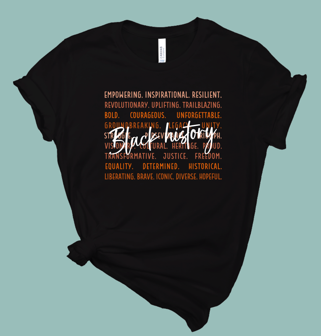 Black History Word Art