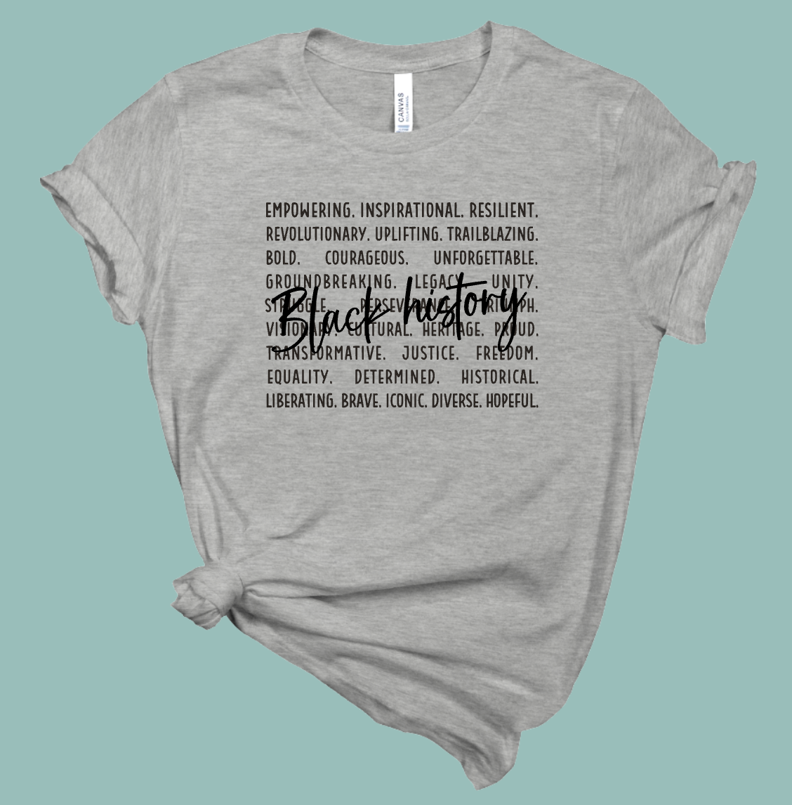 Black History Word Art