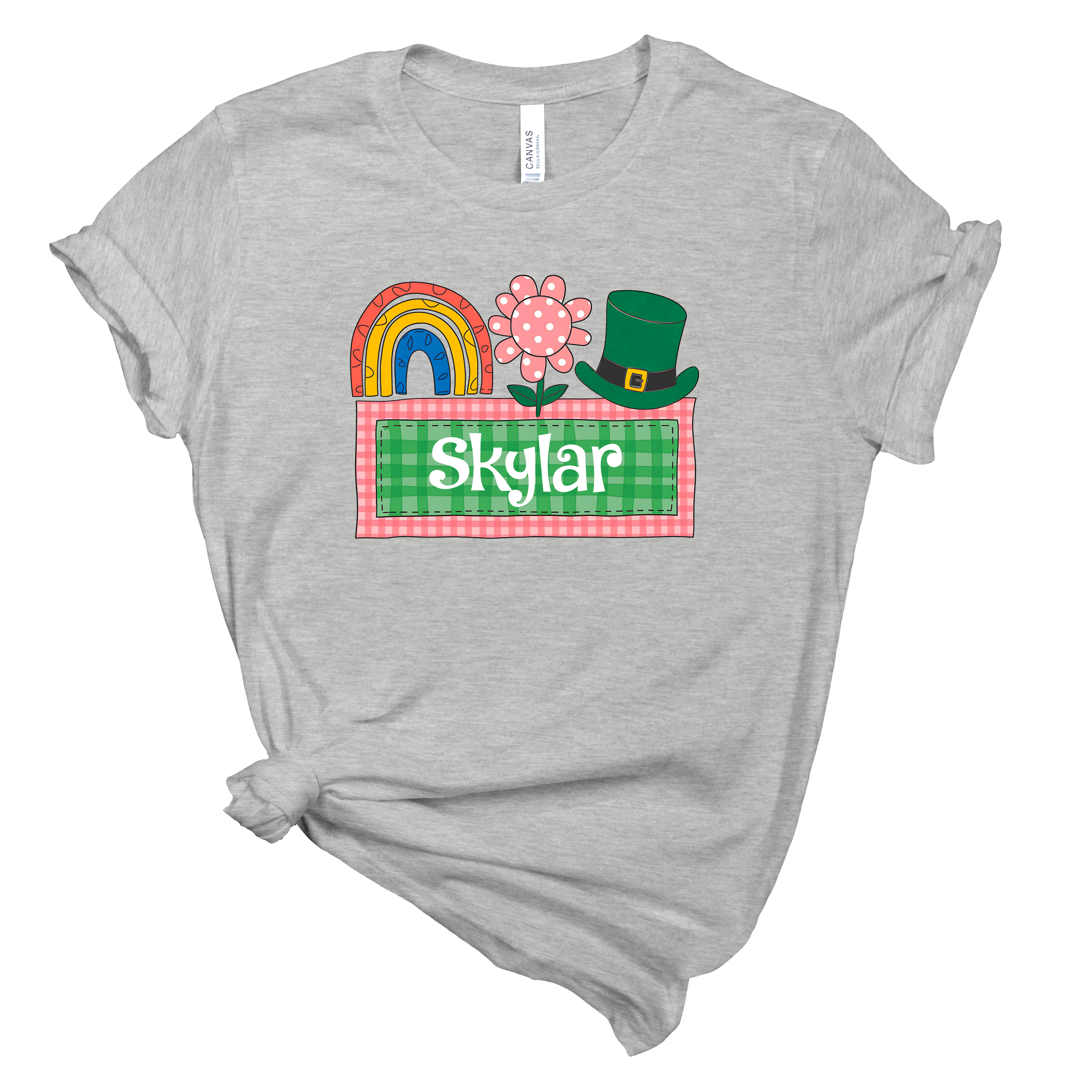 St. Patrick's Day kids with names