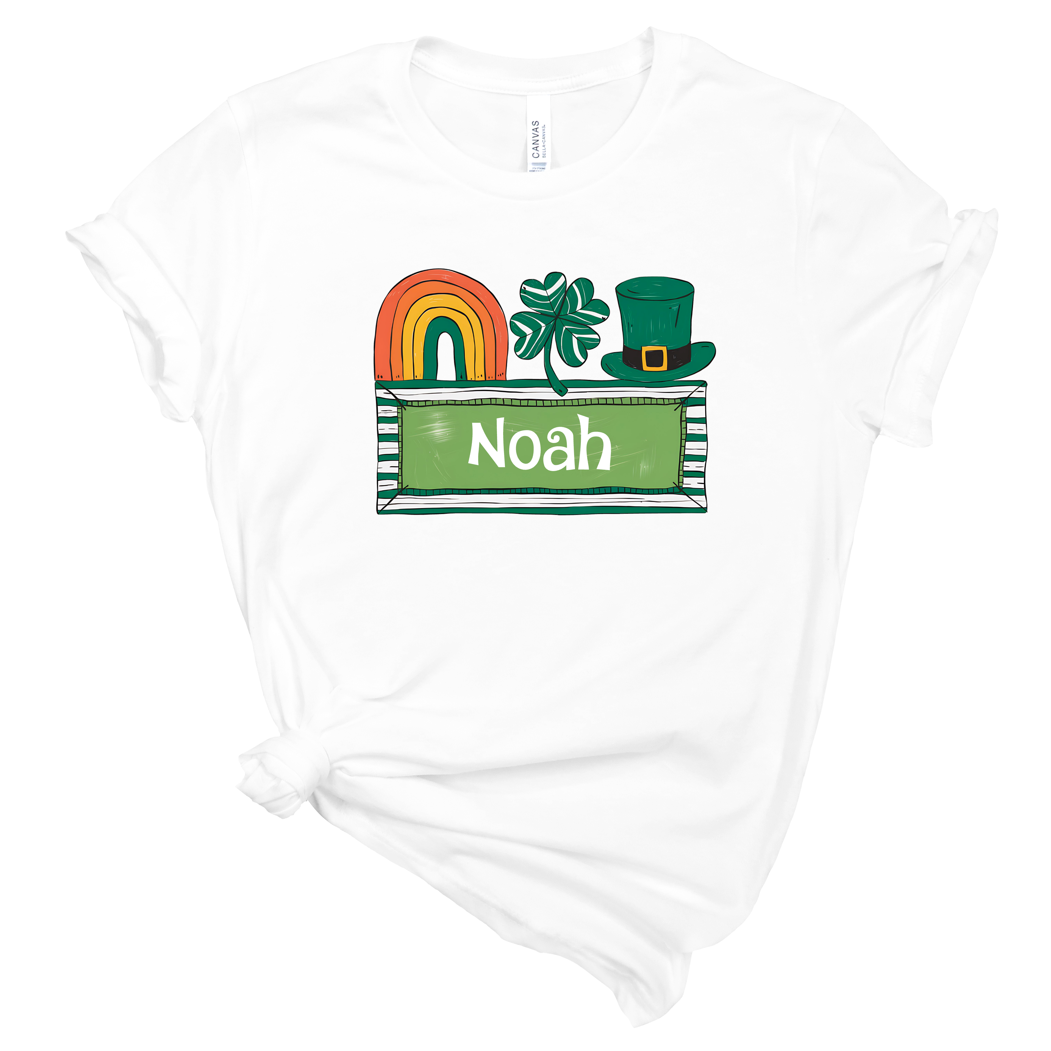 St. Patrick's Day kids with names