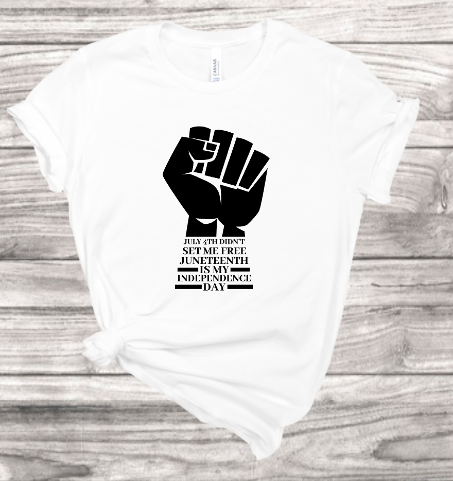 Juneteenth Independence Day T-Shirt | Mema's Custom Studio - Mema's Custom Studio