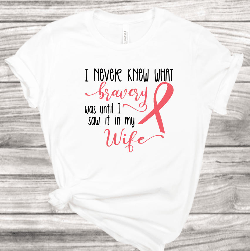 Bravery Ribbon T-Shirt | Mema's Custom Studio - Mema's Custom Studio