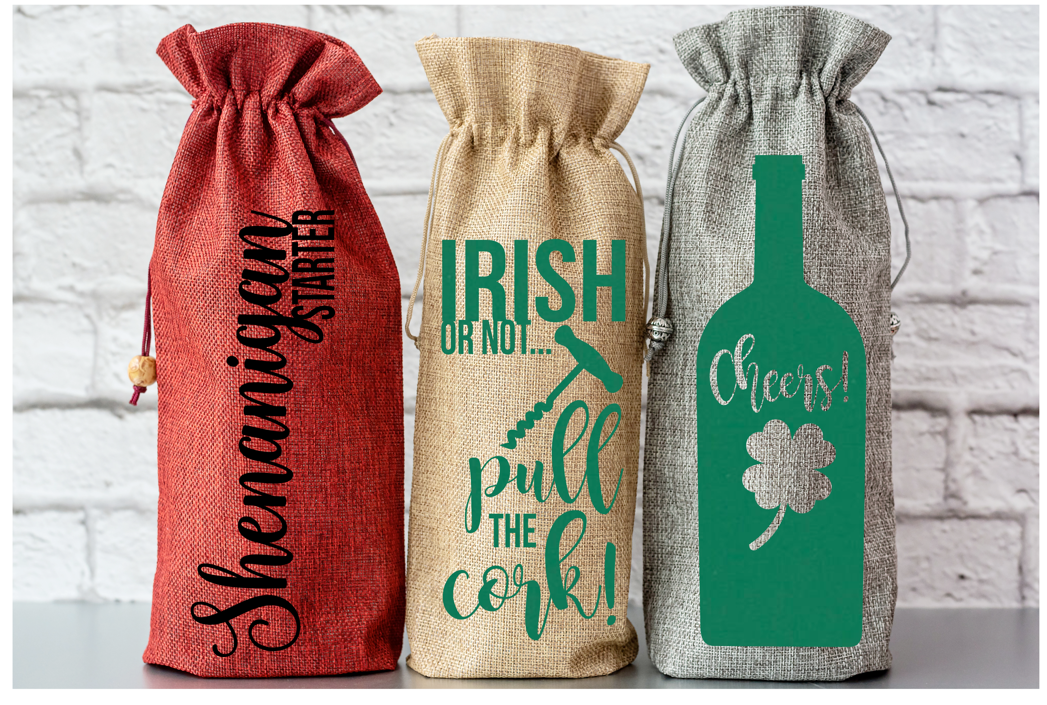 Santa wine bag new arrivals