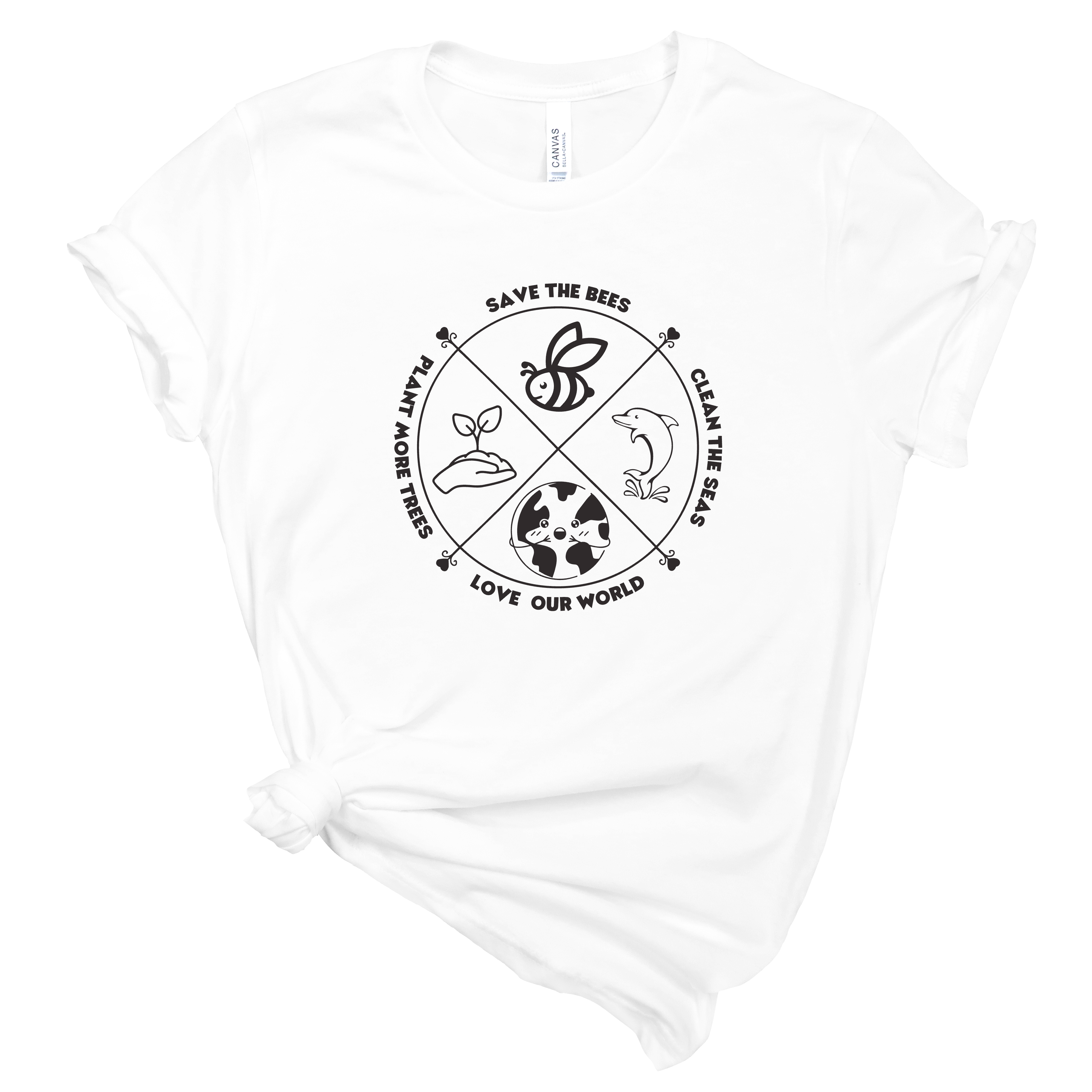 Love Your World T-Shirt | Mema's Custom Studio